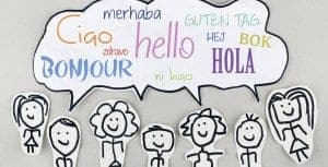 Učenje novega jezika - pozdravi