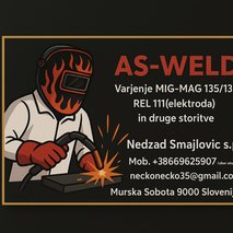 AS-WELD, varjenje in druge storitve, Nedžad Smajlović s.p. - 2