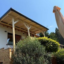 MF Montaže, Emir Tahirović s.p. - krovstvo, kleparstvo, tesarstvo, izdelava brunarice (lesene hiše), izdelava in montaža nadstreška - 14