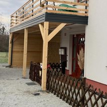 MF Montaže, Emir Tahirović s.p. - krovstvo, kleparstvo, tesarstvo, izdelava brunarice (lesene hiše), izdelava in montaža nadstreška - 1