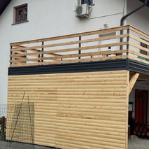 MF Montaže, Emir Tahirović s.p. - krovstvo, kleparstvo, tesarstvo, izdelava brunarice (lesene hiše), izdelava in montaža nadstreška - 2