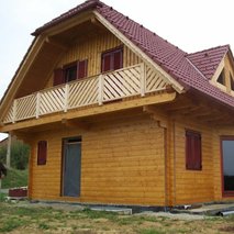 Montažne hiše in Brunarice R-CAD - gradnja hiše na ključ, montažne hiše, izdelava brunarice (lesene hiše) - 1