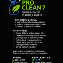 Pro Clean 7, Aleš Klinc s.p. - čistilne storitve - 1