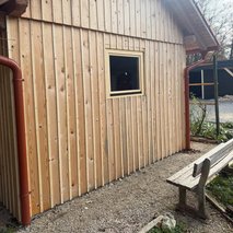 MF Montaže, Emir Tahirović s.p. - krovstvo, kleparstvo, tesarstvo, izdelava brunarice (lesene hiše), izdelava in montaža nadstreška - 7