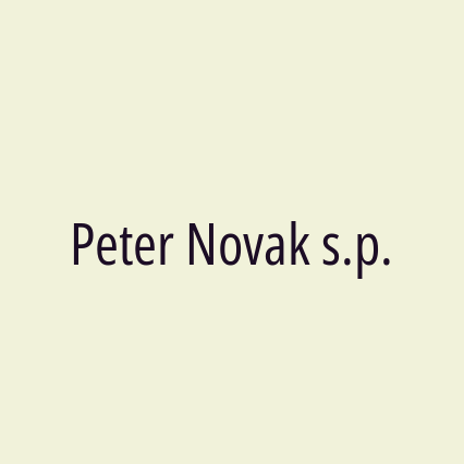 Peter Novak s.p.