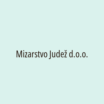 Mizarstvo Judež d.o.o.