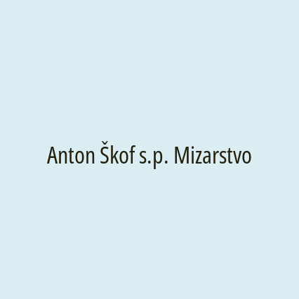 Anton Škof s.p. Mizarstvo