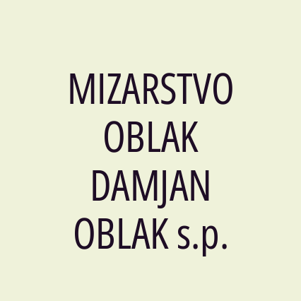 MIZARSTVO OBLAK DAMJAN OBLAK s.p.