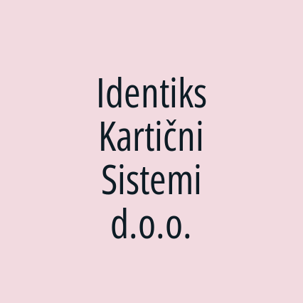 Identiks Kartični Sistemi d.o.o.