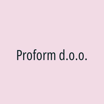 Proform d.o.o. - Logotip