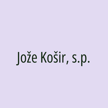 Jože Košir, s.p. - Logotip