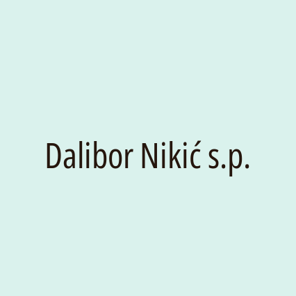 Dalibor Nikić s.p.