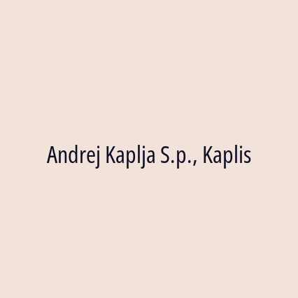 Andrej Kaplja S.p., Kaplis