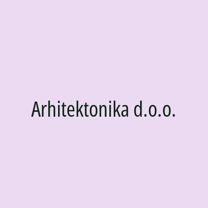 Arhitektonika d.o.o.