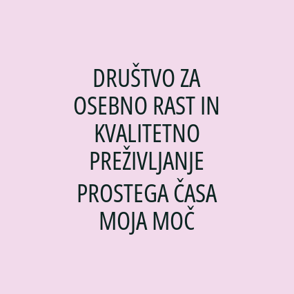 Društvo Moja Moč