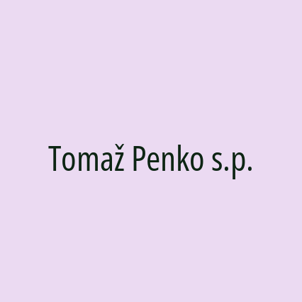 Tomaž Penko s.p.