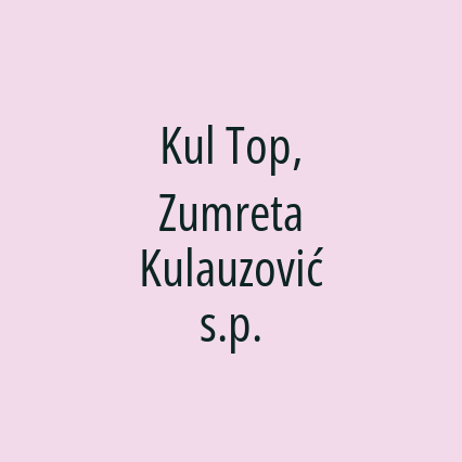 Kul Top, Zumreta Kulauzović s.p. - Logotip