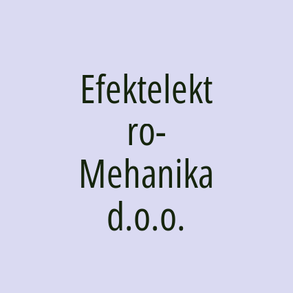 Efektelektro-Mehanika d.o.o. - Logotip