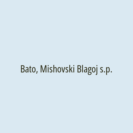 Bato, Mishovski Blagoj s.p. - Logotip