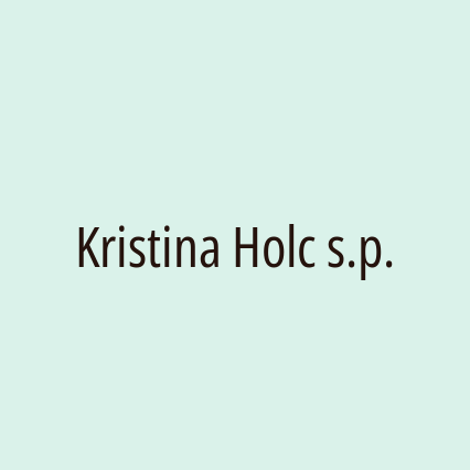 Kristina Holc s.p.