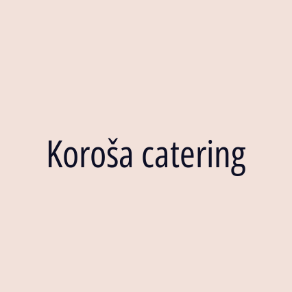 Koroša catering