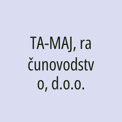 TA-MAJ, računovodstvo, d.o.o.