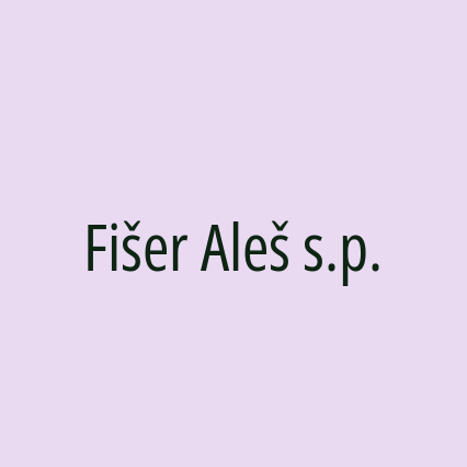 Fišer Aleš s.p. - Logotip