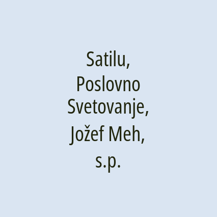 Satilu, Poslovno Svetovanje, Jožef Meh, s.p.