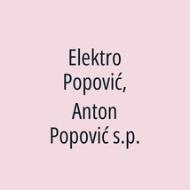 Elektro Popović, Anton Popović s.p. - Logotip