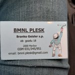 Bmnl Plesk, Branko Geisler s.p. - Logotip