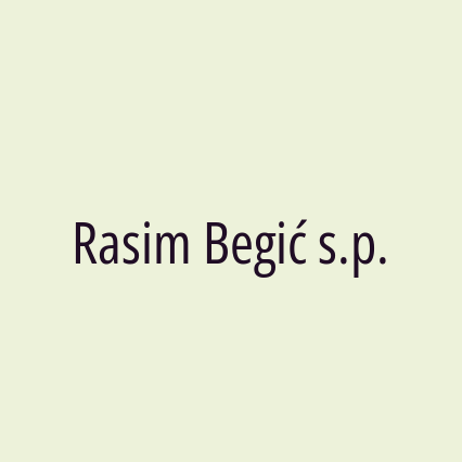 Rasim Begić s.p. - Logotip