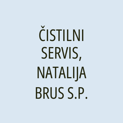 ČISTILNI SERVIS, NATALIJA BRUS S.P.