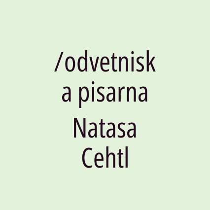 /odvetniska pisarna Natasa Cehtl