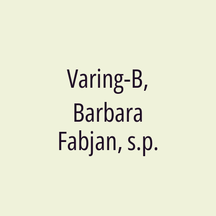 Varing-B, Barbara Fabjan, s.p.