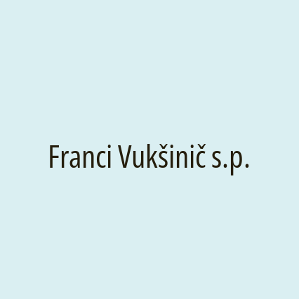 Franci Vukšinič s.p. - Logotip