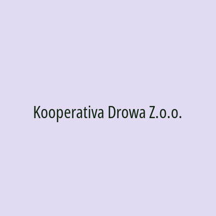 Kooperativa Drowa Z.o.o.