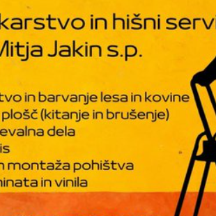 Slikopleskarstvo in hišni servis (Mitja Jakin s.p.)