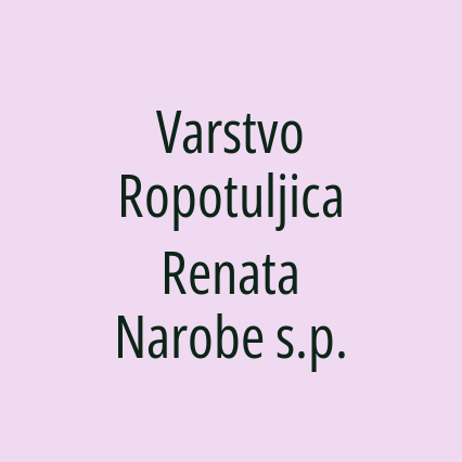 Varstvo Ropotuljica Renata Narobe s.p. - Logotip