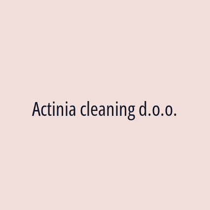 Actinia cleaning d.o.o.