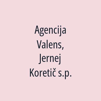 Agencija Valens, Jernej Koretič s.p.