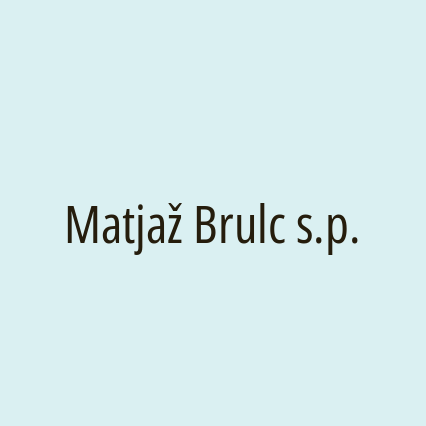 Matjaž Brulc s.p. - Logotip