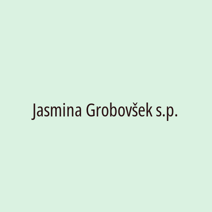 Jasmina Grobovšek s.p. - Logotip