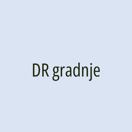 DR gradnje