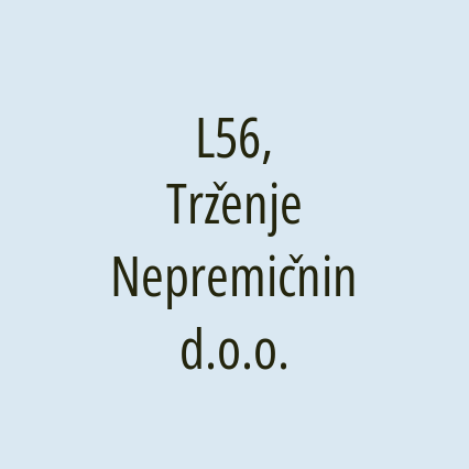 L56, Trženje Nepremičnin d.o.o.