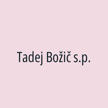 Tadej Božič s.p. - Logotip