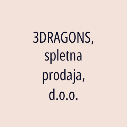 3DRAGONS, spletna prodaja, d.o.o. - Logotip