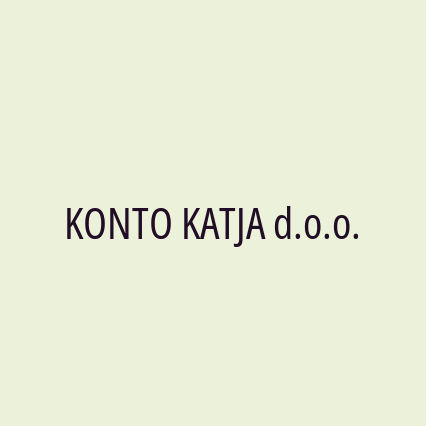 KONTO KATJA d.o.o.