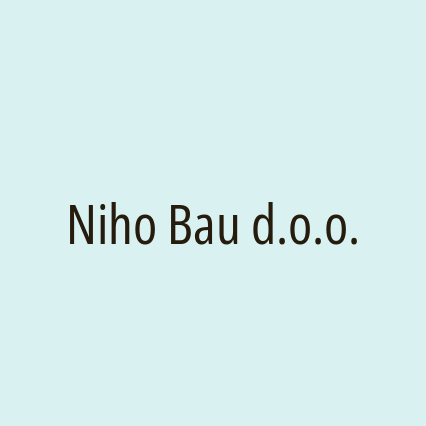 Niho Bau d.o.o.