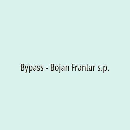 Bypass - Bojan Frantar s.p. - Logotip