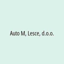 Auto M, Lesce, d.o.o. - Logotip